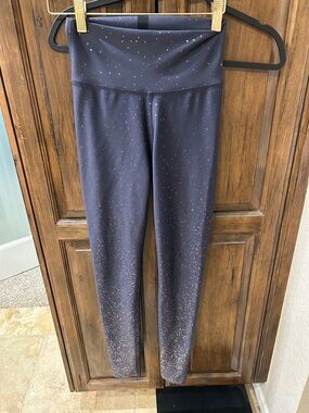 Peloton Navy Blue Sparkle High-Rise Athletic Leggings